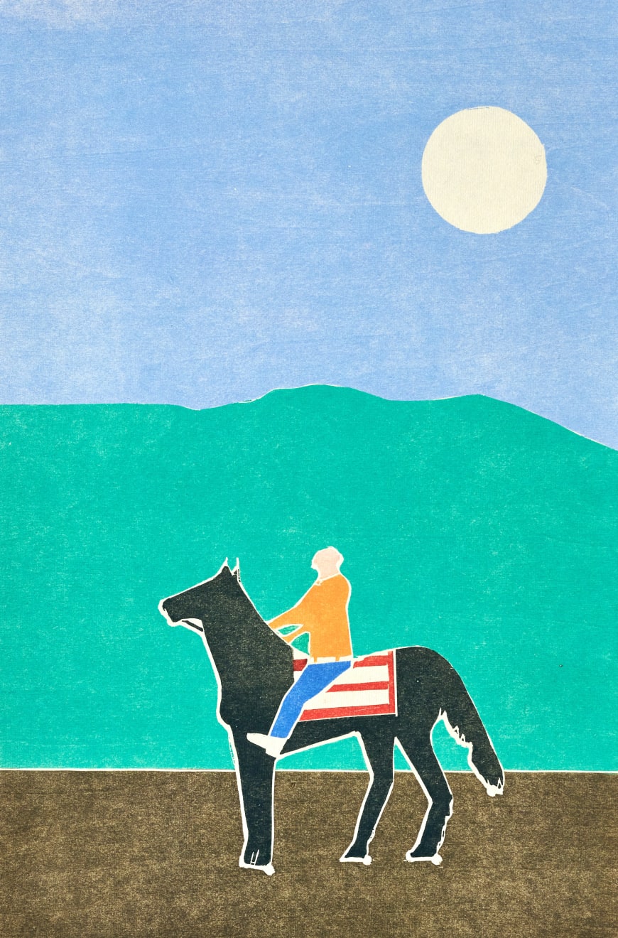 Tom Hammick, Horse and Boy, E.V. 23/25, 2019