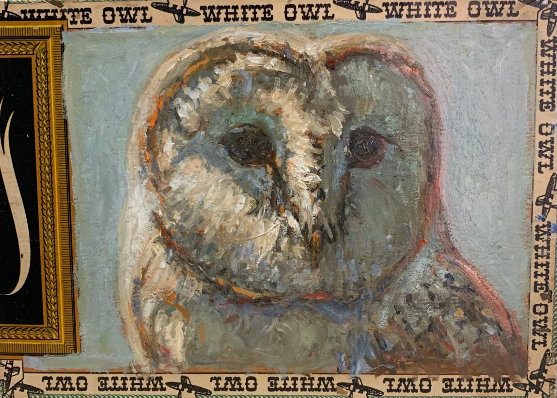 Ed Musante, Barn Owl/White Owl , 2021