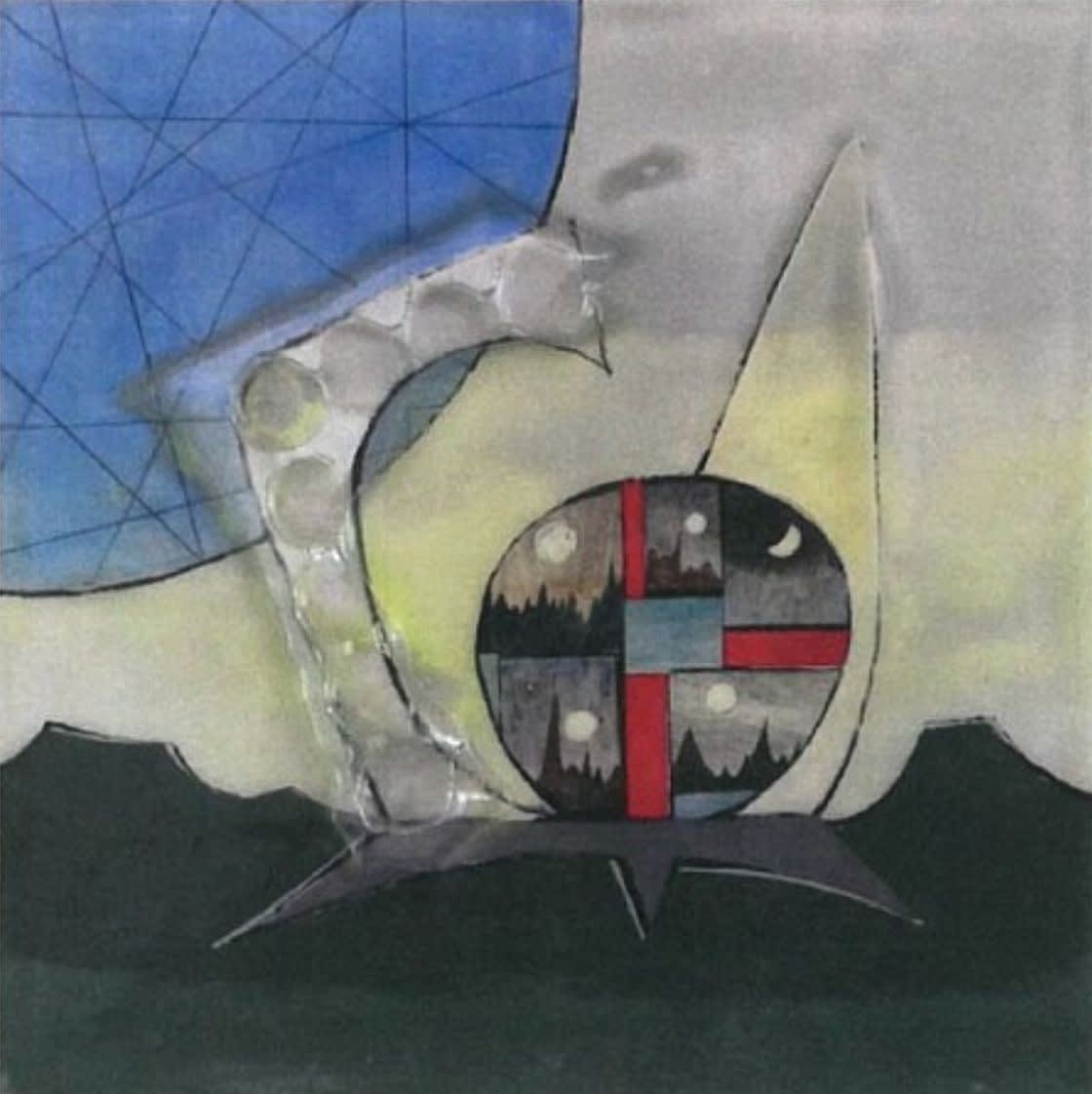 Russell Crotty, Once in a Blue Moon, 2019