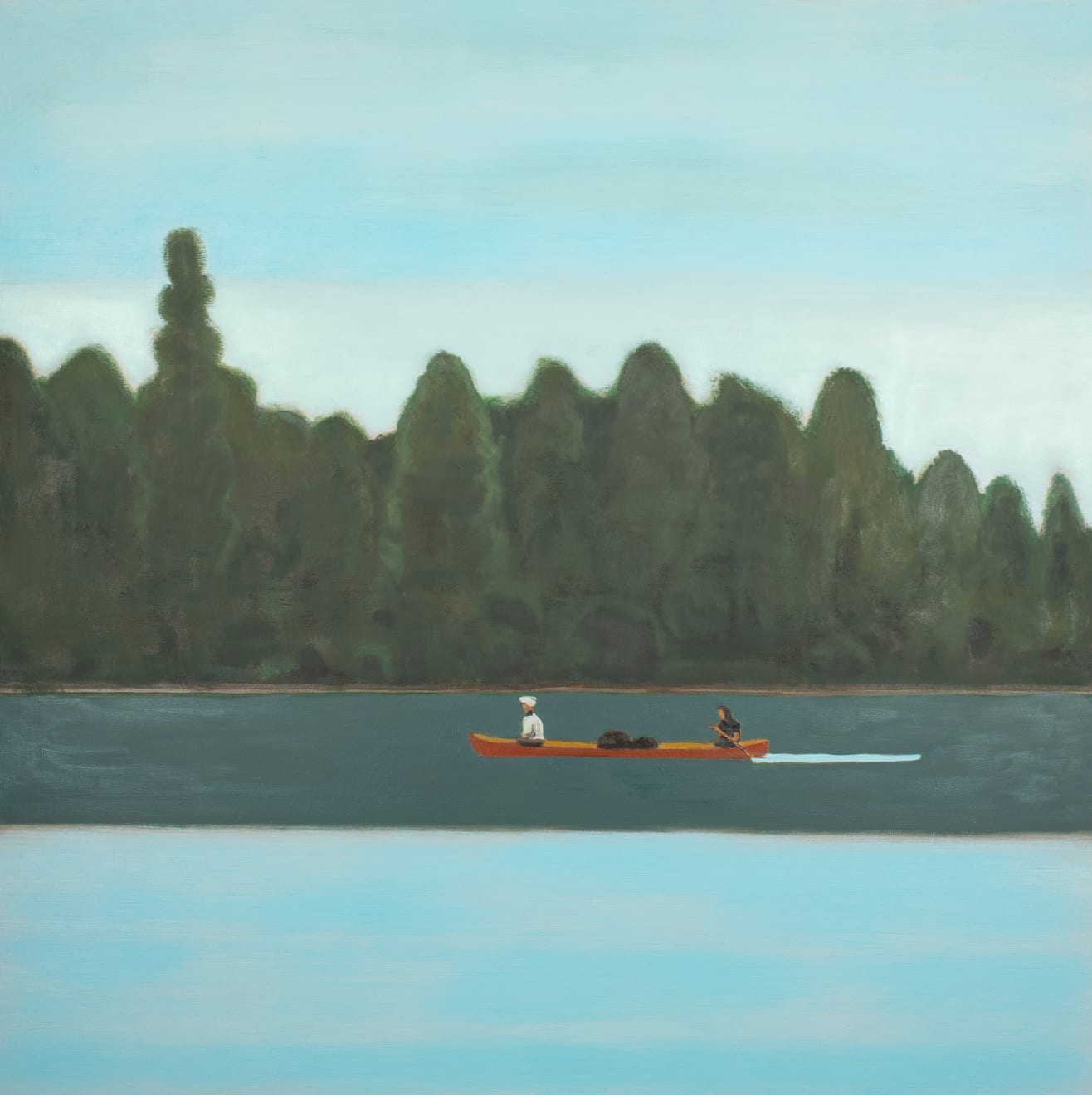 Mike Piggott, On the Lake, 2021