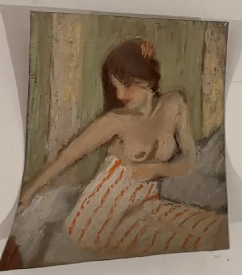 Adrian Nivola, After a Bath, 2023
