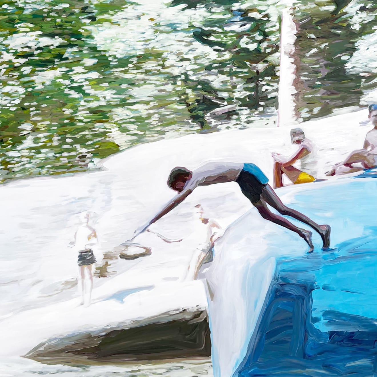 Lisa Golightly, Swimming Hole, 2024