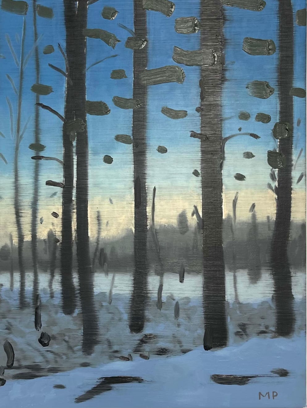 Mike Piggott, Winter Forest No. 2, 2025