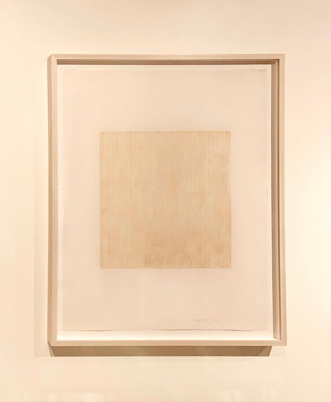 Rakuko Naito, RN830.1/2-00-Wax on Paper Weave, 2000
