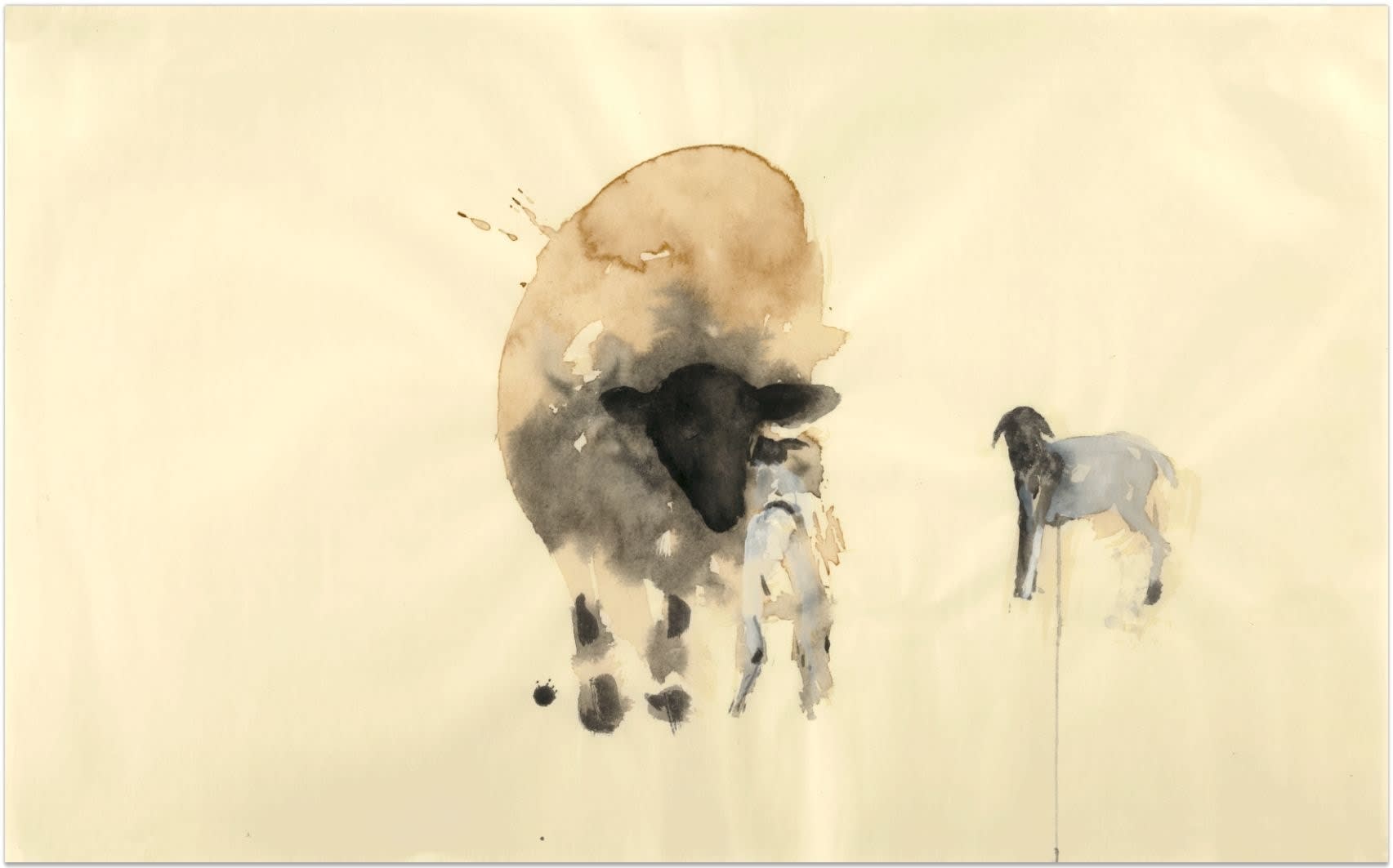 Jane Rosen, Pescadero Lamb II, ed. 9/10, 2014