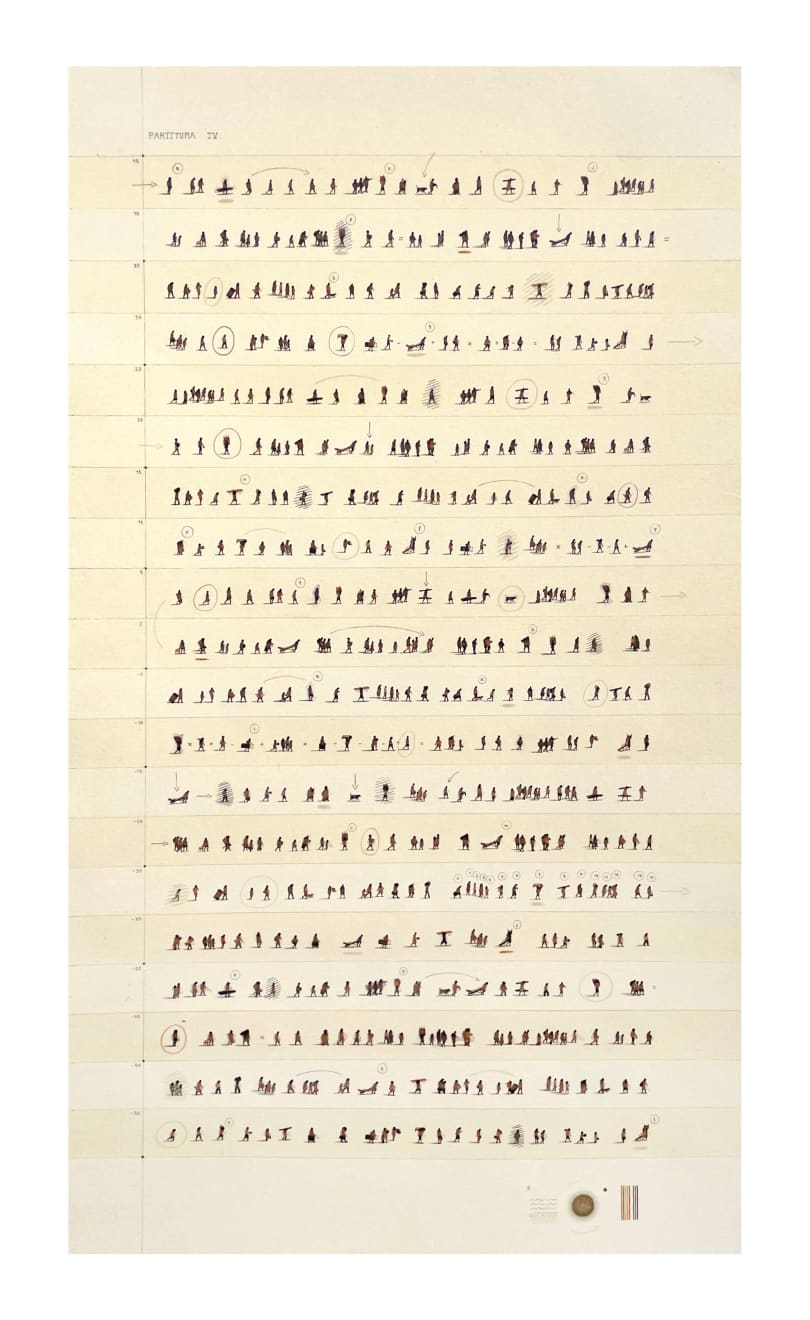 Felipe Bedoya, Partiture IV, 2020