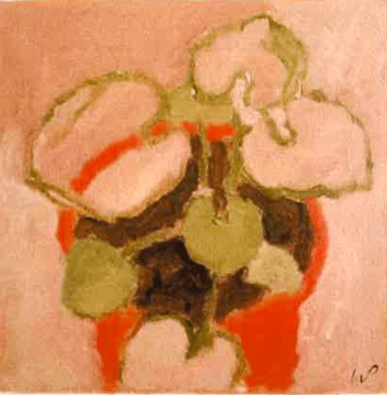 Wayne Pate, Leopard Plant in Terracotta Pot, 2022