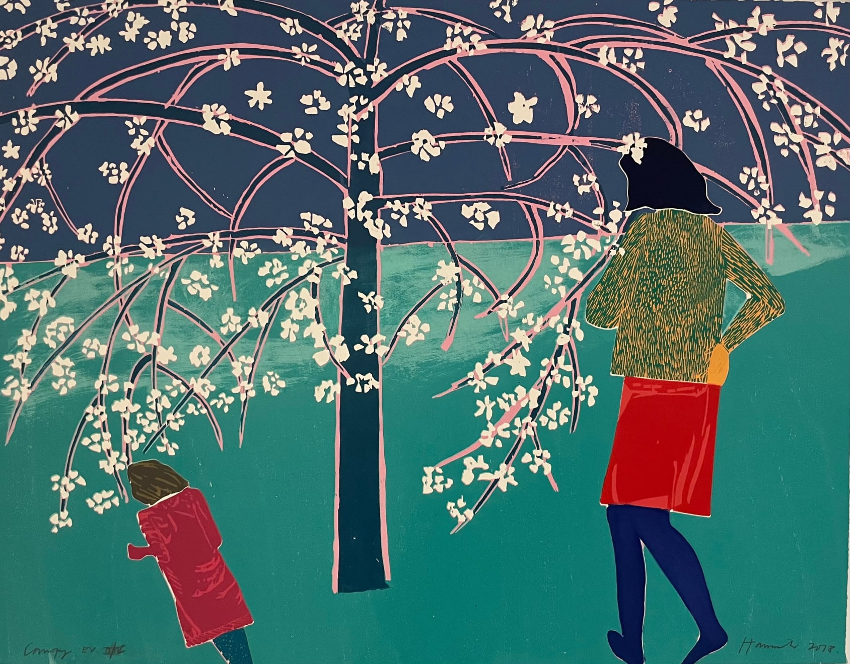 Tom Hammick, Canopy II, E.V. A.P II/IV, 2018