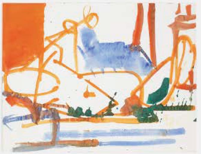 Hans Hofmann, Untitled, c. 1940s