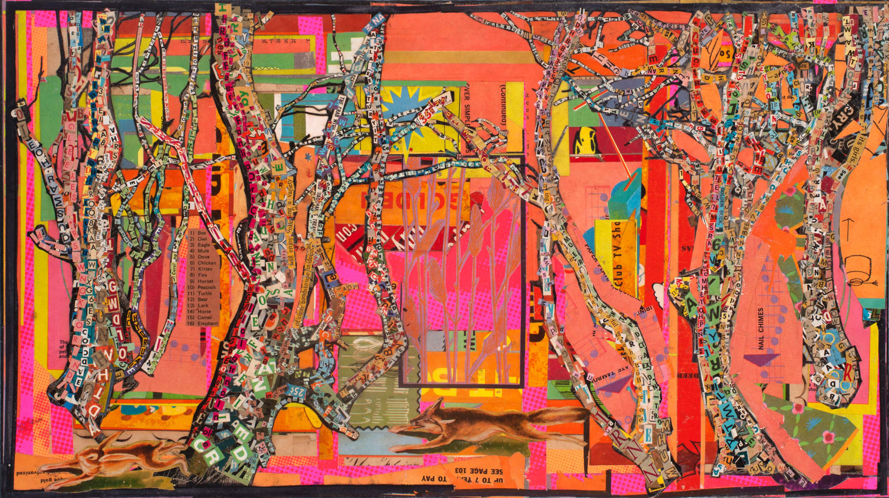 Lance Letscher, Fox and Rabbit, 2021