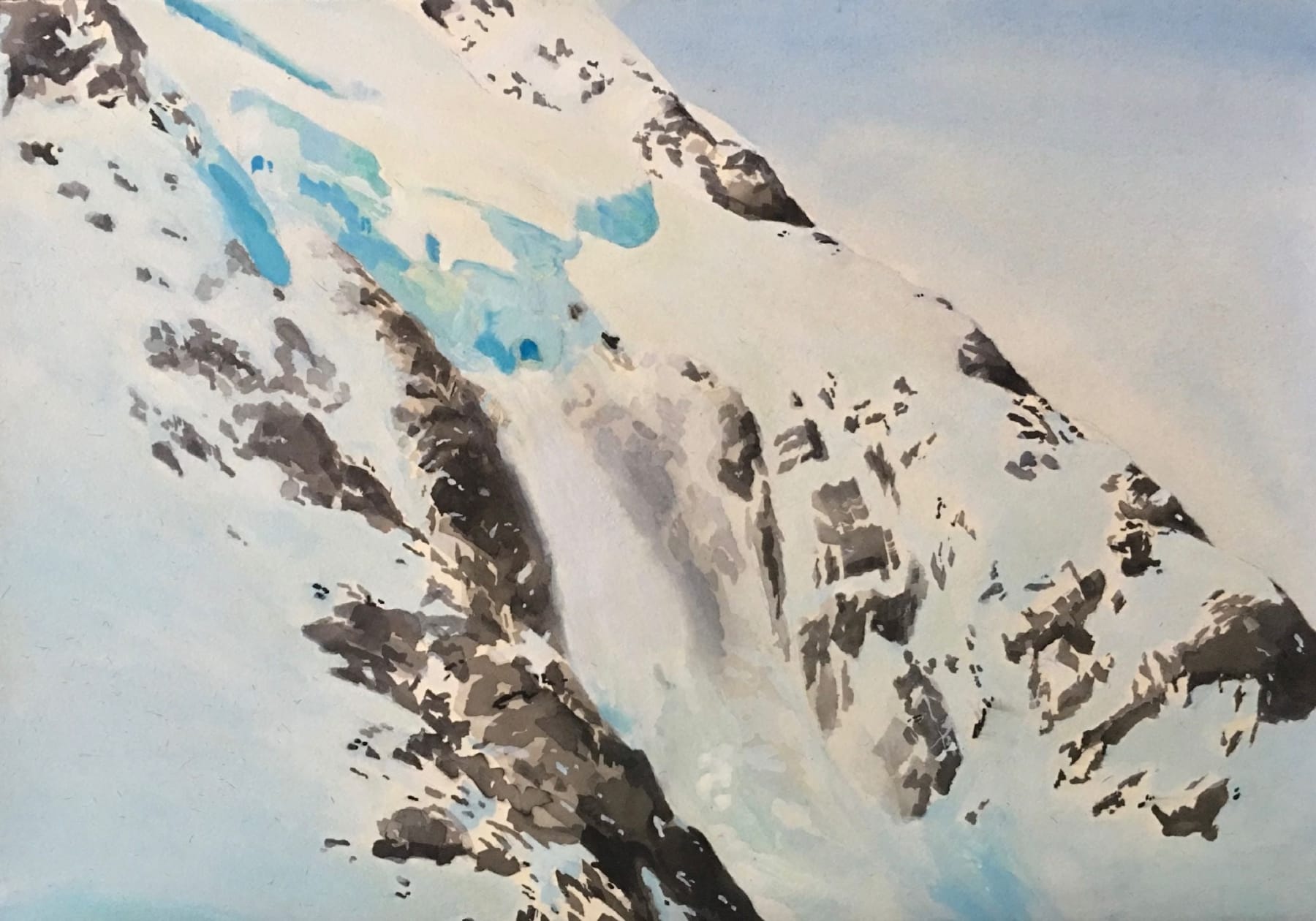 Greta Waller, Avalanche Falling 5, 2013-19