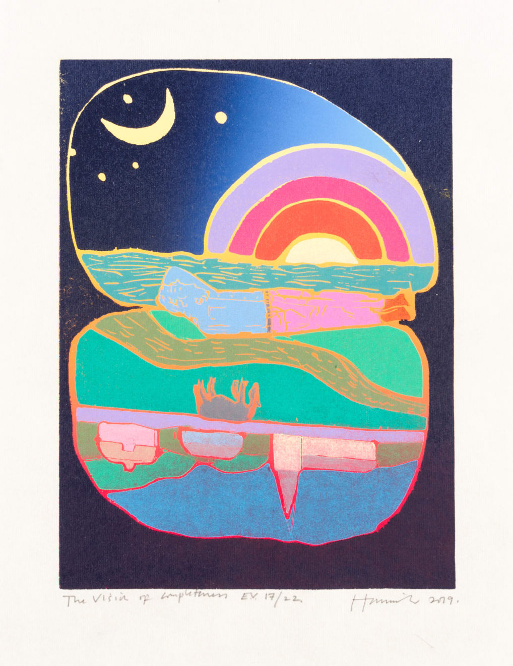 Tom Hammick, Vision of Completeness. E.V. 17/22, 2019