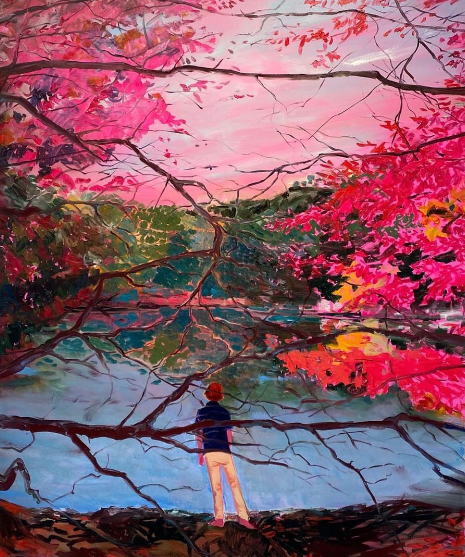 Sebastian Blanck, Behind the Branches, 2021