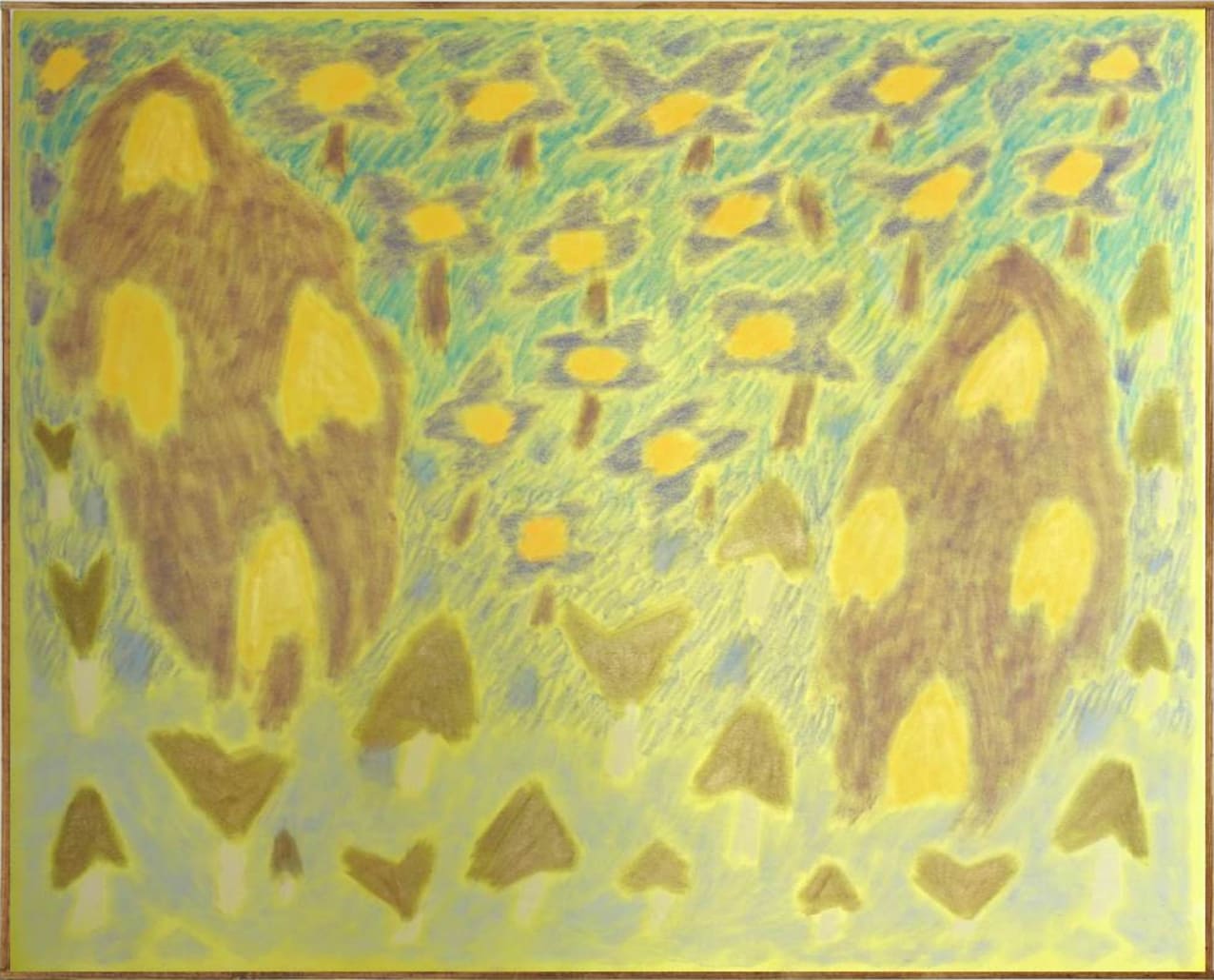 Larissa Lockshin, Untitled (Bellwether), 2024