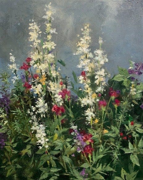 John Alexander, Untitled Floral, 2020