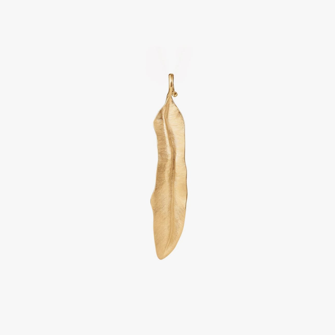 Ole Lynggaard Copenhagen, Medium long leaf pendant