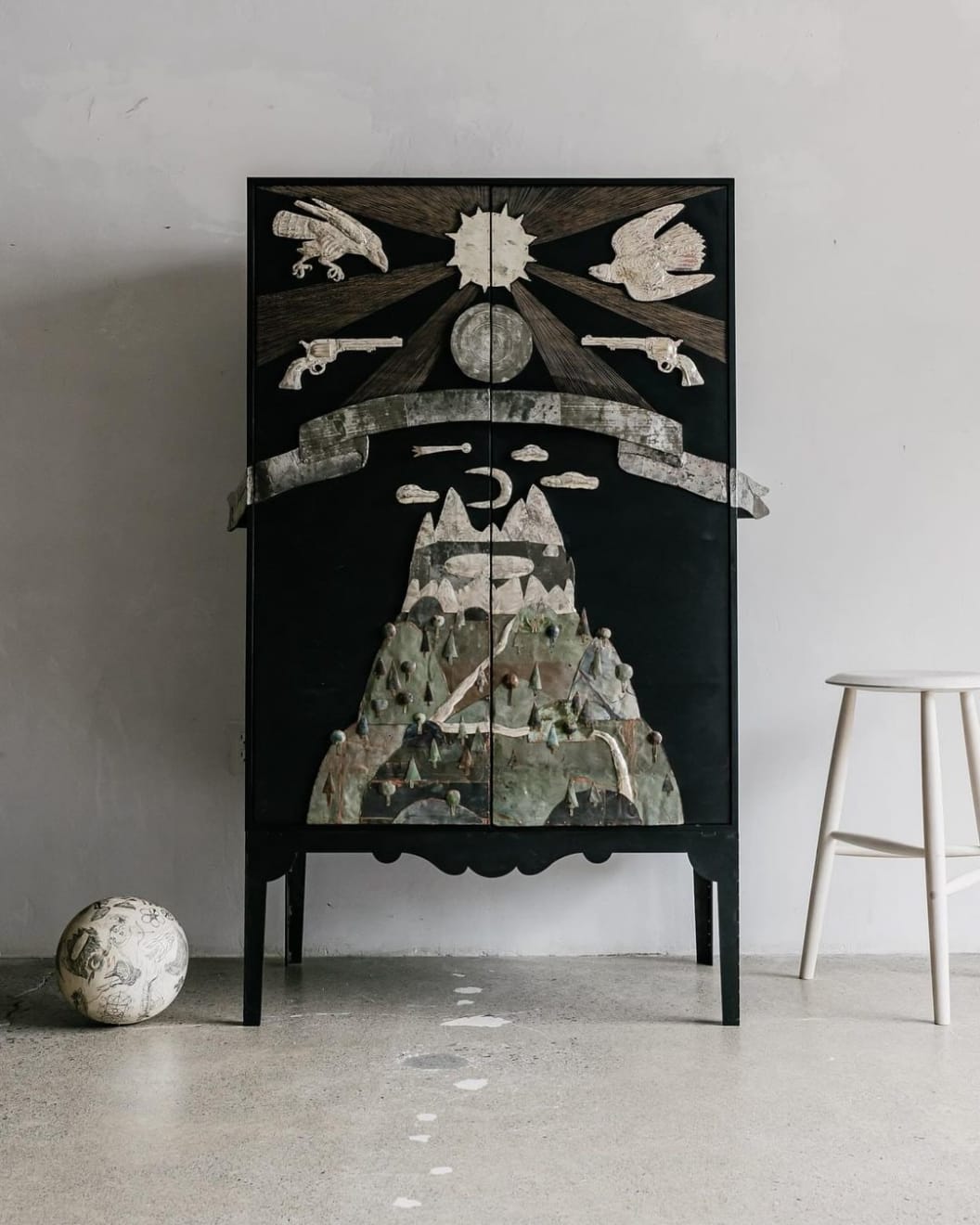 Sawkille Co., How the West was Won Rosehill Cabinet, 2024