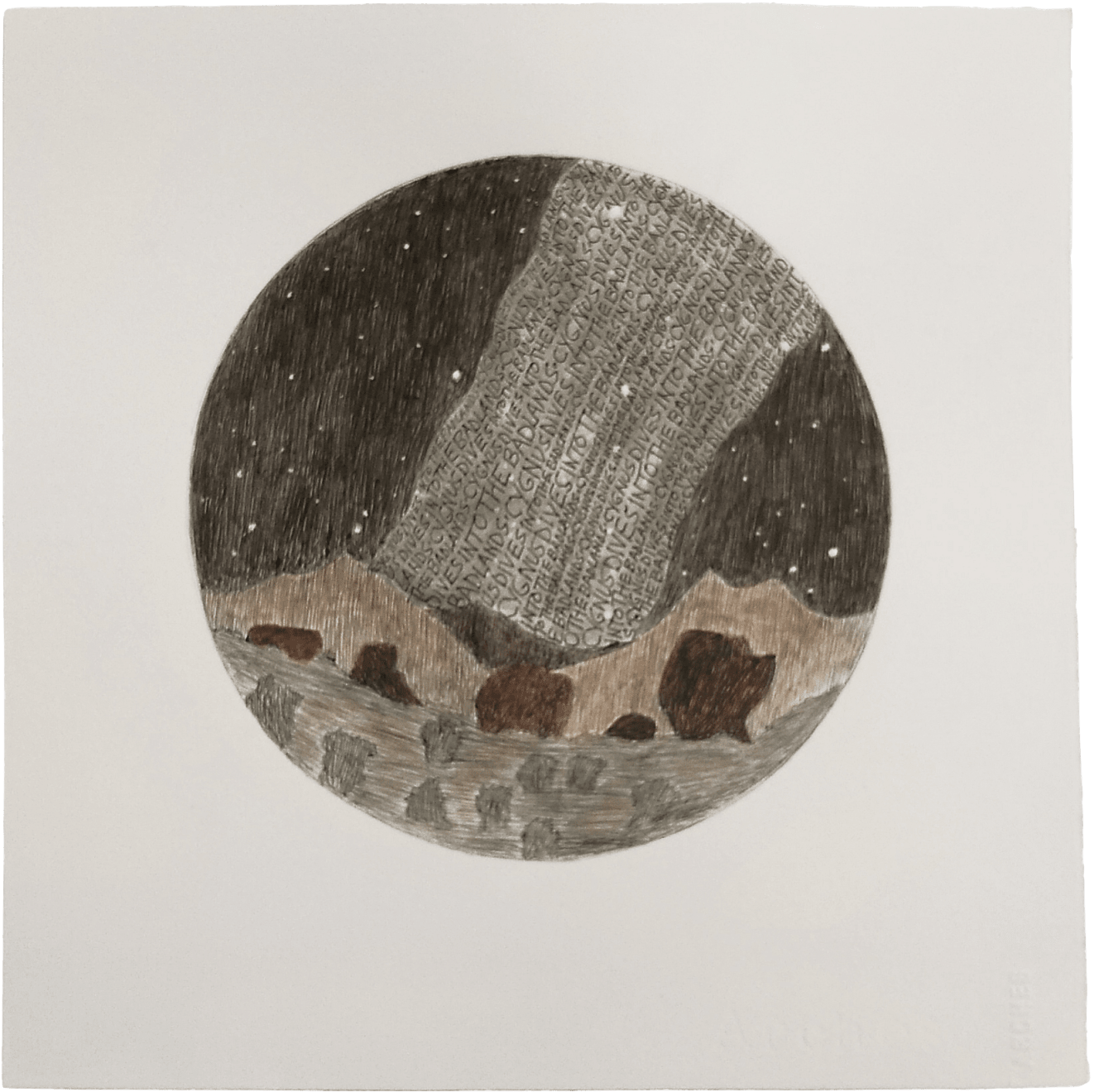 Russell Crotty, Cygnus Dives Into the Badlands, 2023