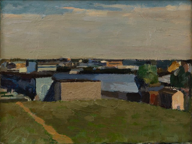 Adrian Nivola, View of the Gowanus Canal, 2019