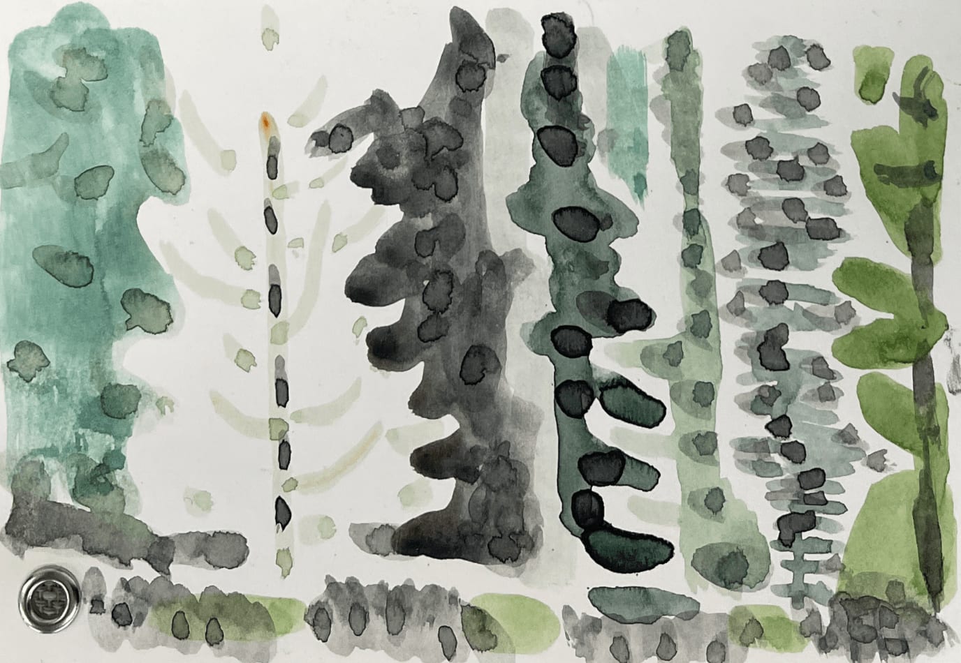 Mike Piggott, Winter Trees, 2021