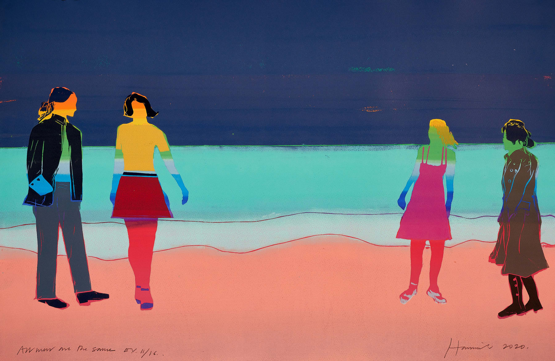 Tom Hammick, All Men are the Same E.V. 11/16, 2020