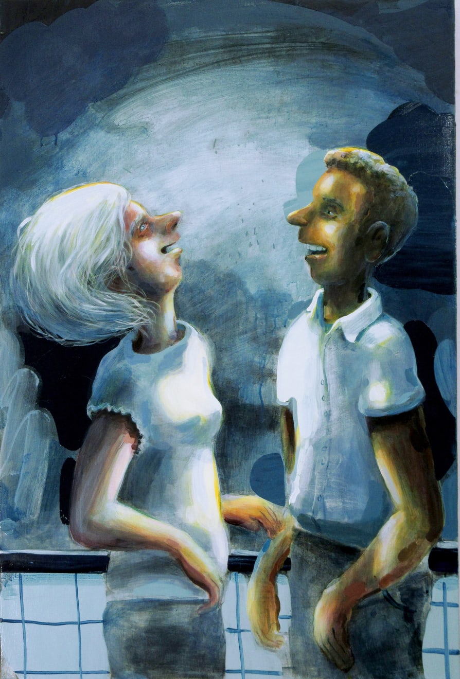 Hilary Doyle, Laughing, 2018