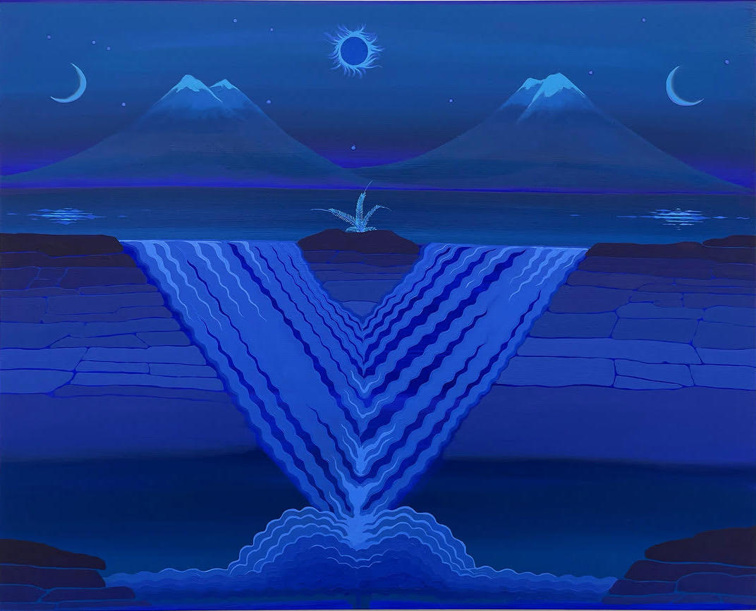 Jen Hitchings, Convergence (Dingman’s Falls), 2021