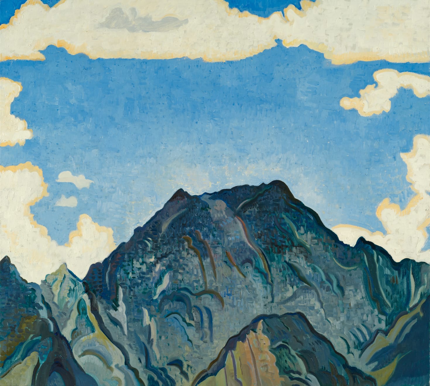 Aaron Zulpo, San Jacinto Peak with Clouds, 2022