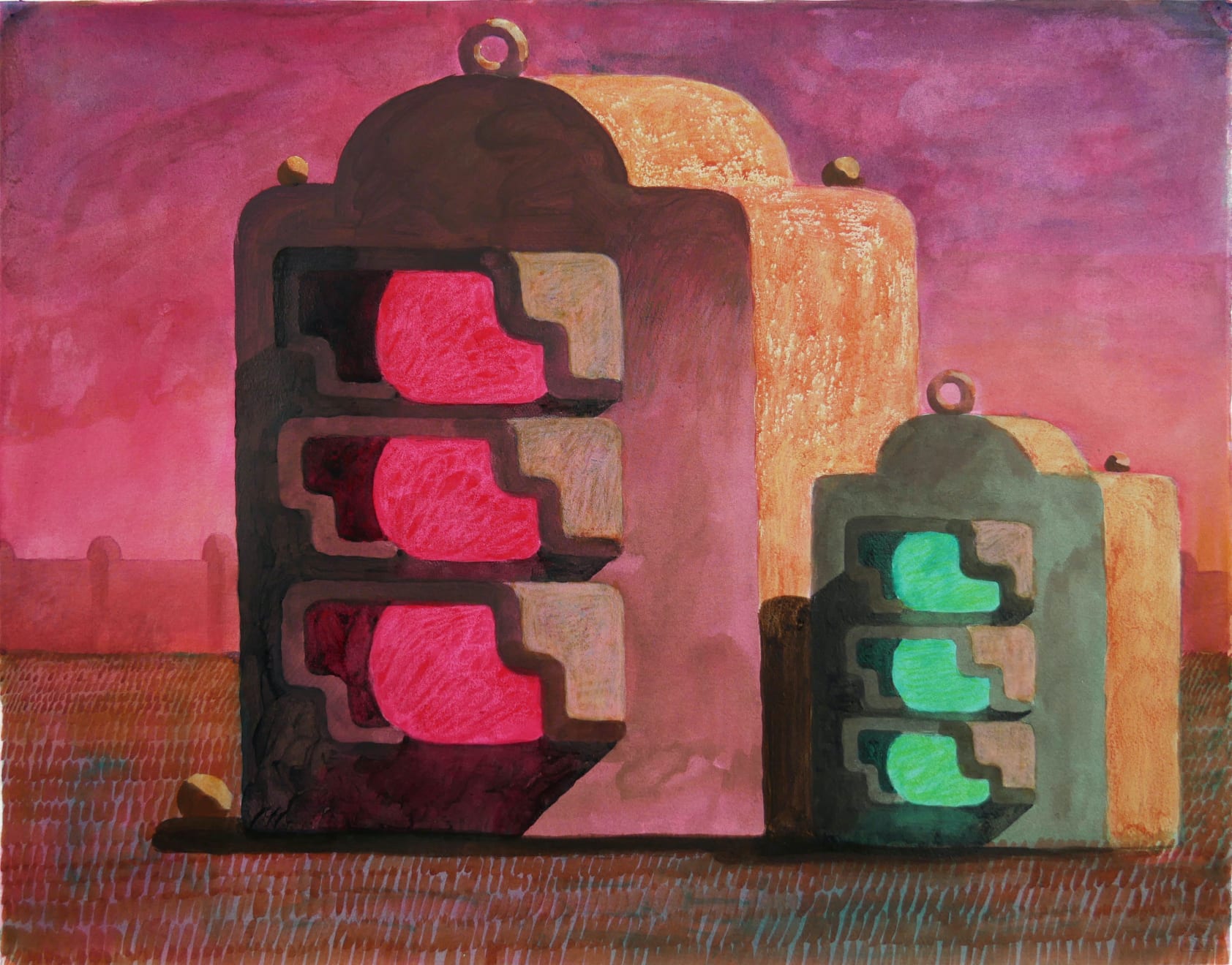 Michael Gac Levin, Signal Pair, 2023