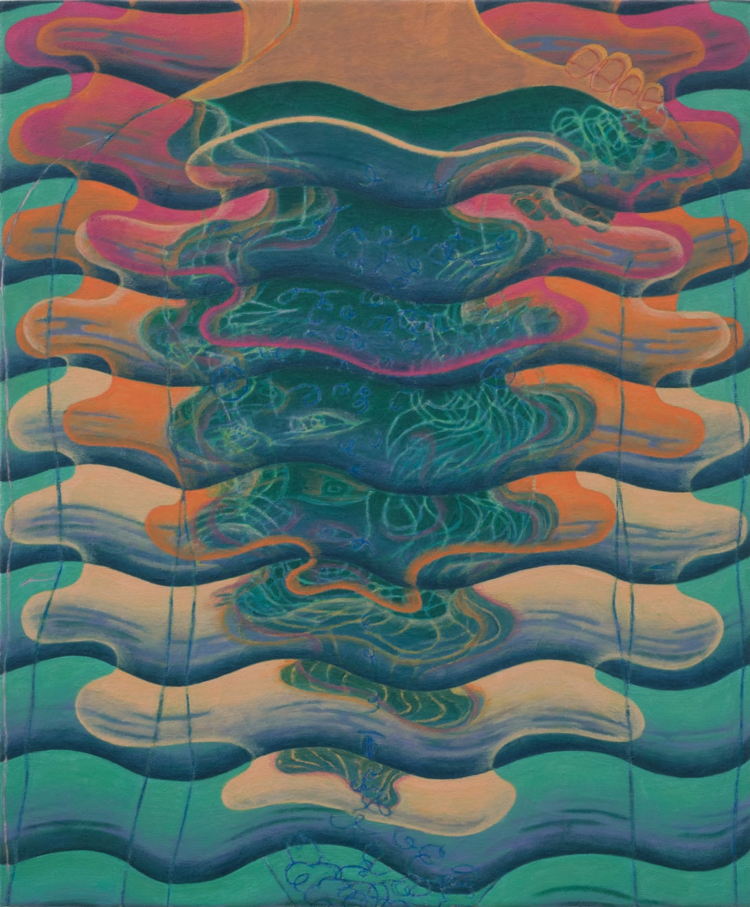 Giordanne Salley, Double Portrait, You + Me Forever, 2023