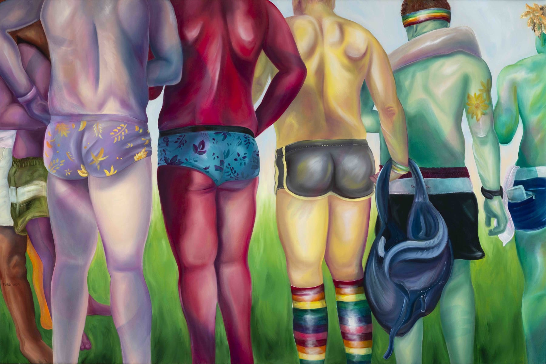 Brea Weinreb, Bodies as Horizon Line, 2021