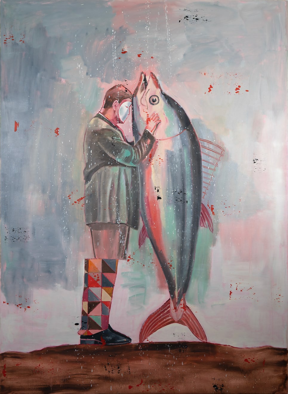 Nicky Nodjoumi, Relishing Passing of the Day, 2023