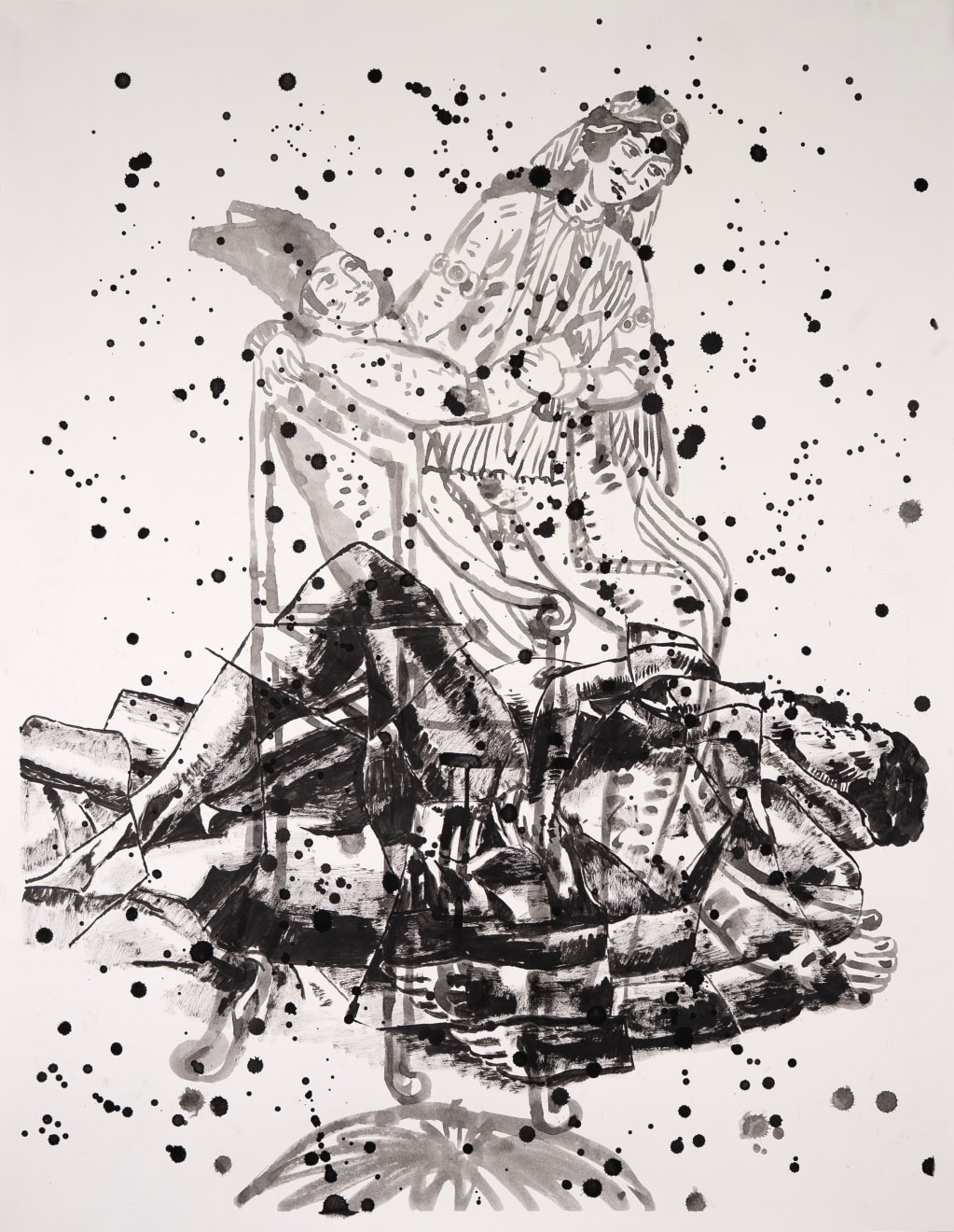 Nicky Nodjoumi, Double Take, 2016