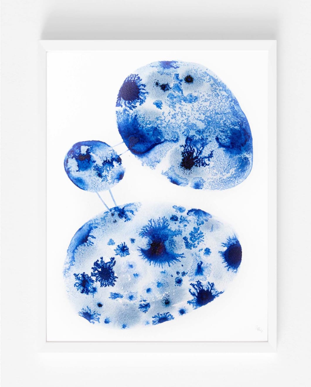 Zineb Mezzour, The Realm of Now – Blue II – Daba series, 2021