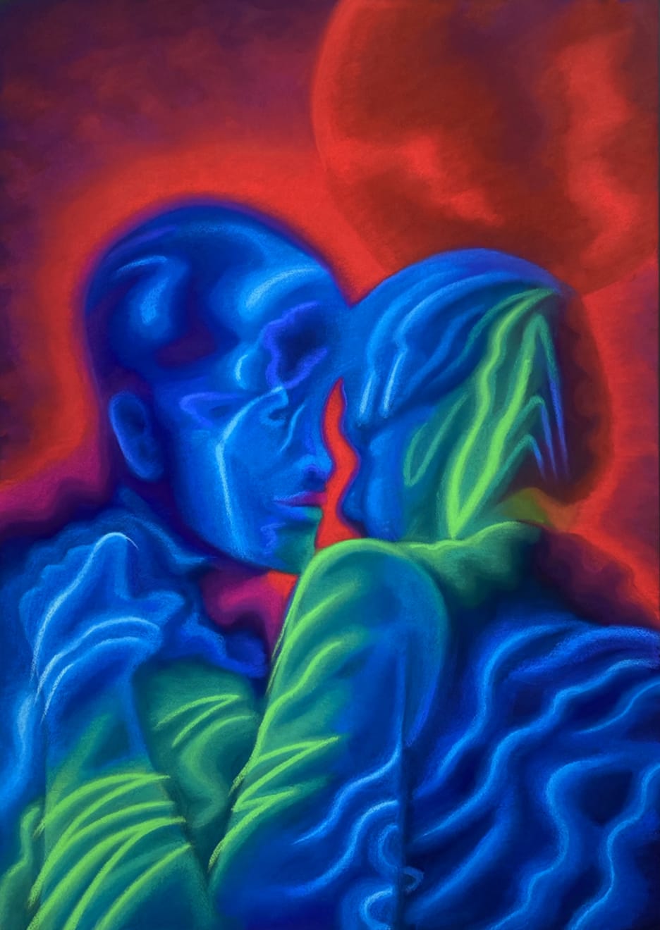 James Bartolacci, Untitled (Touch with Laser Lights), 2020