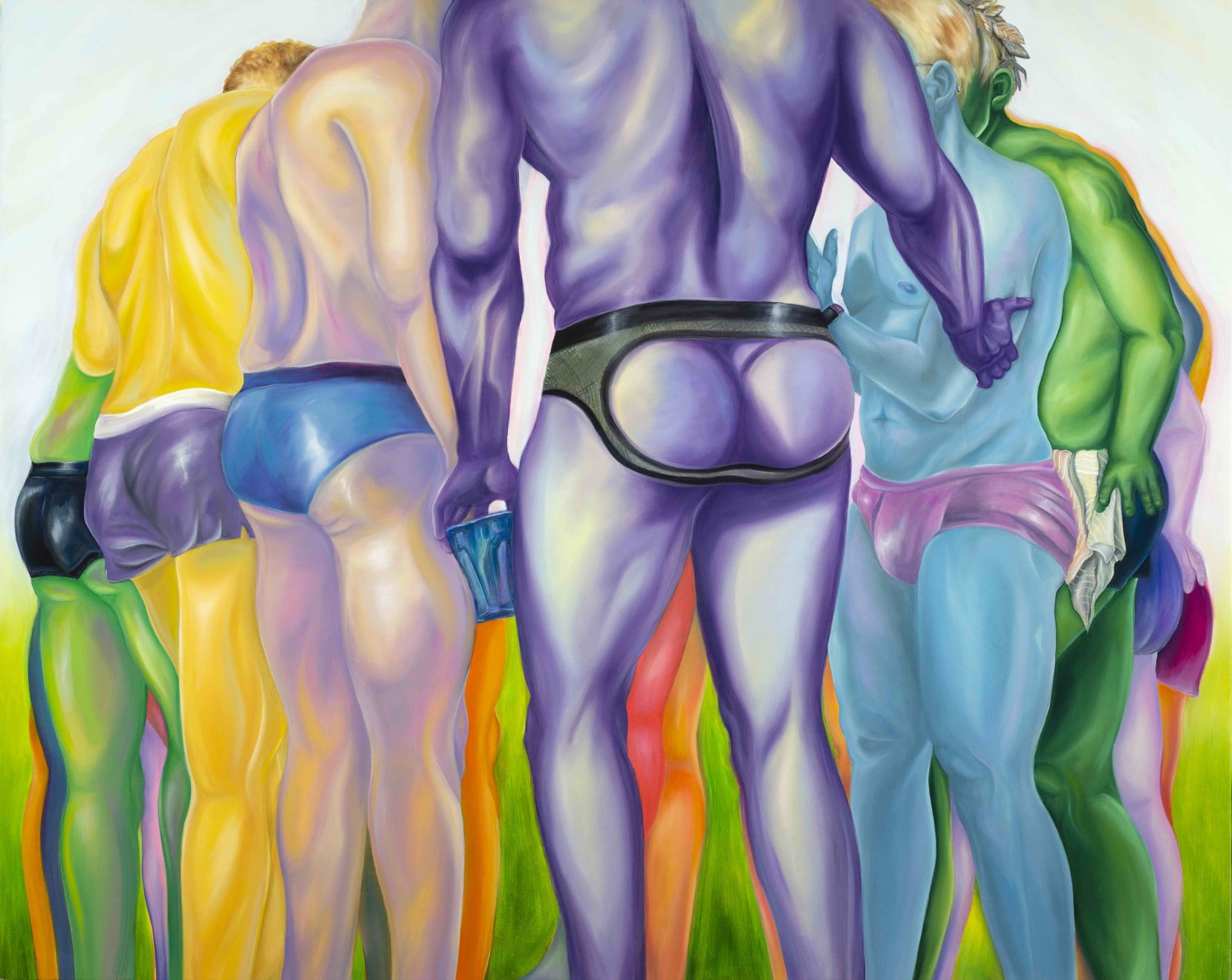 Brea Weinreb, Power Ranger Butts /Taste the Rainbow, 2021