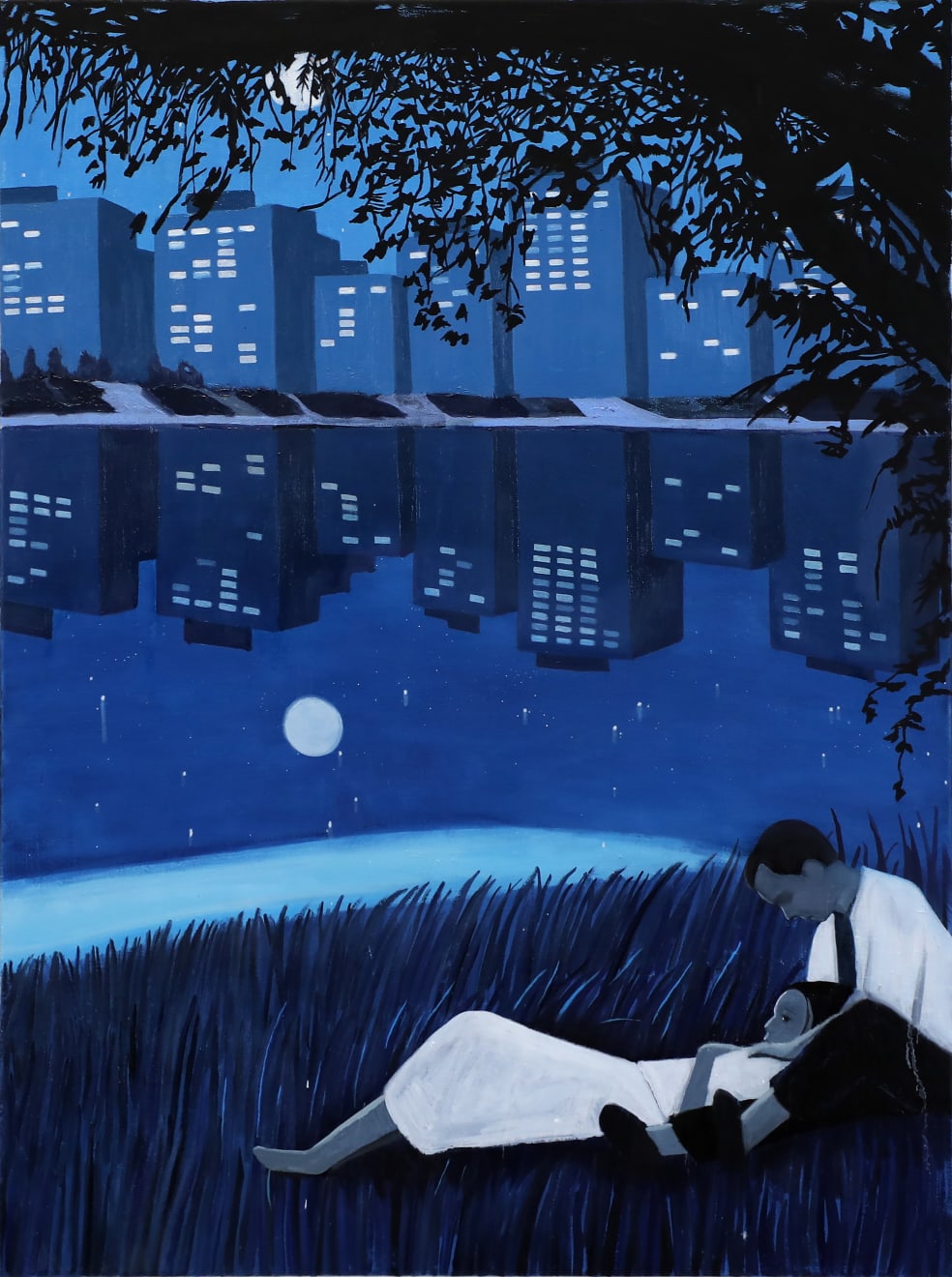 Joanne Ji Young Kim, Blue River, 2022