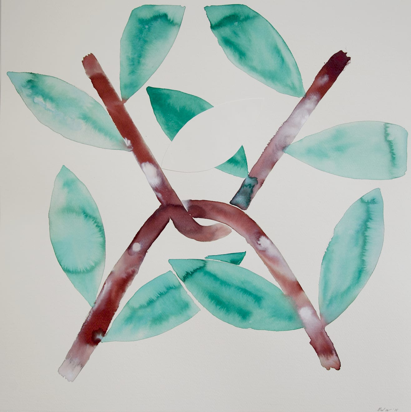 Nadia Ayari, Untitled (Crossing I), 2020