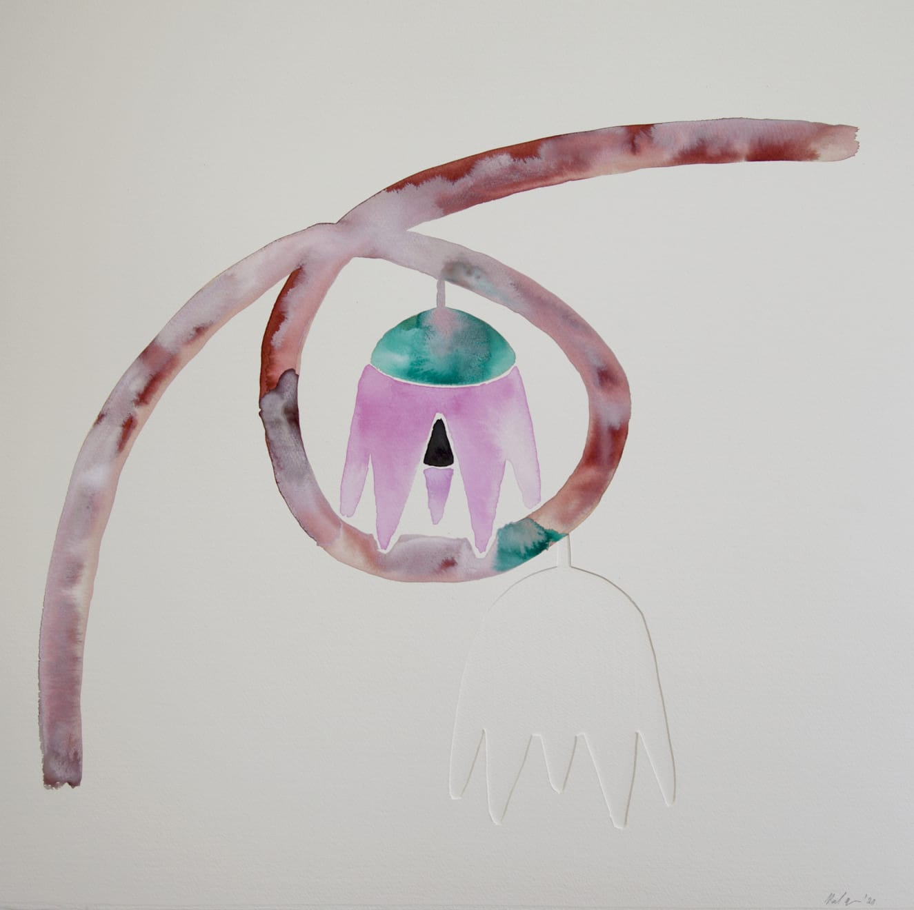 Nadia Ayari, Untitled (Lasso Flower), 2020