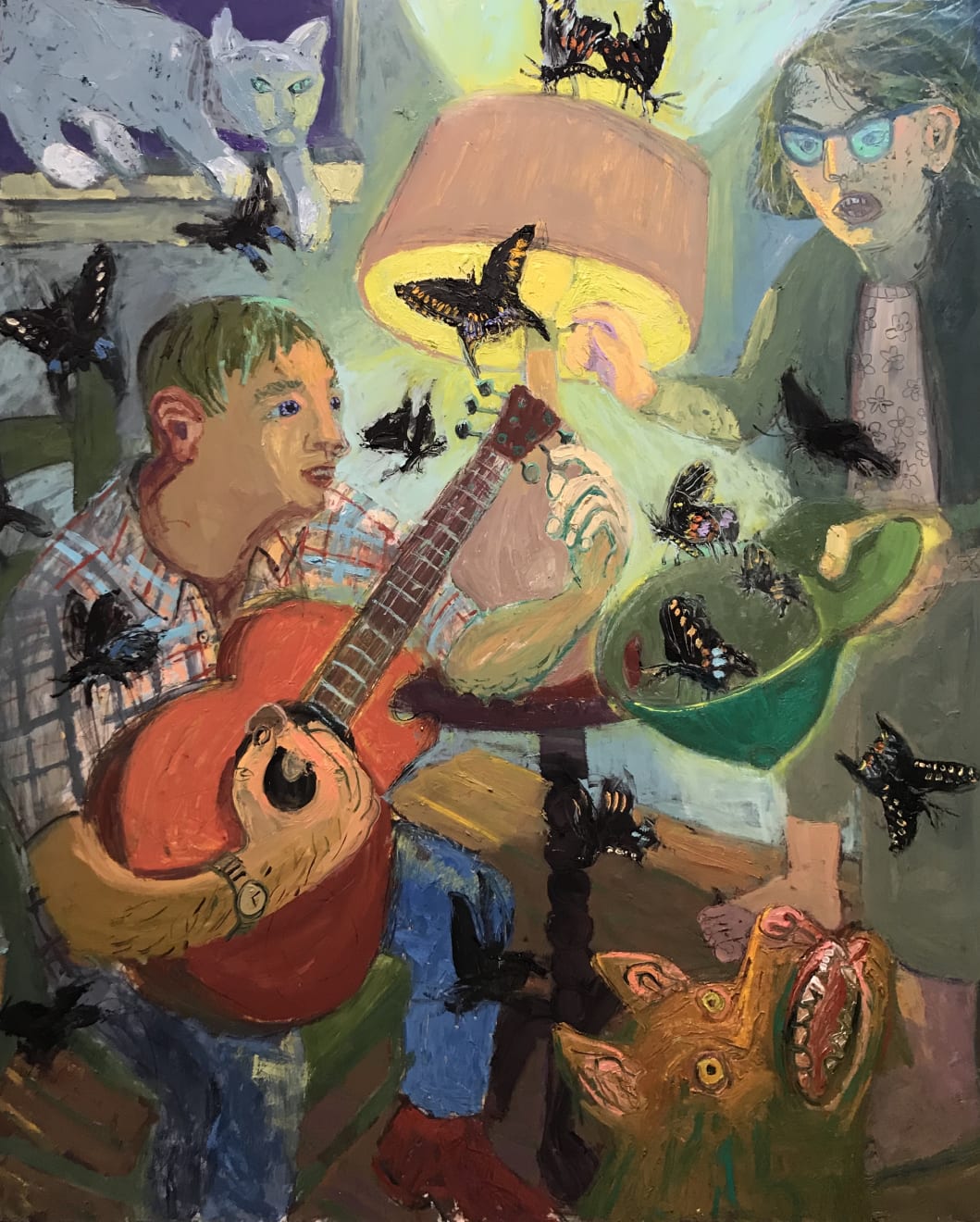 Ashley Norwood Cooper, Black Butterflies for John , 2018