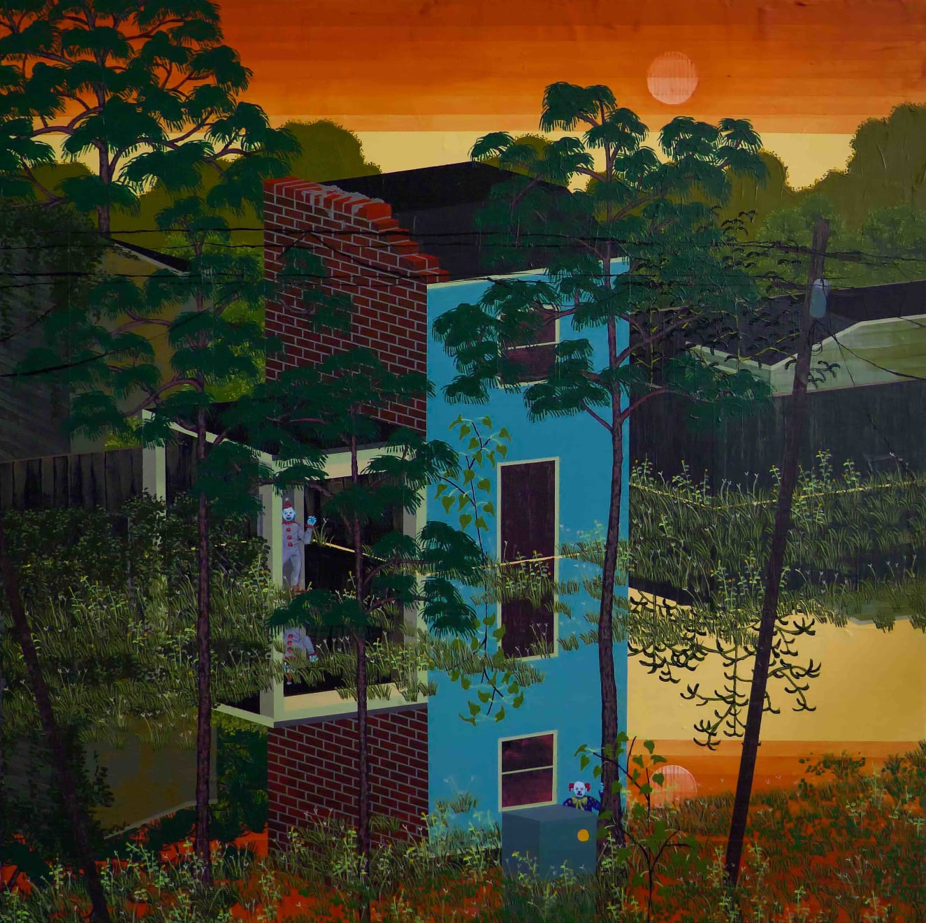 Thomas Deaton, Phantom Clowns, 2022