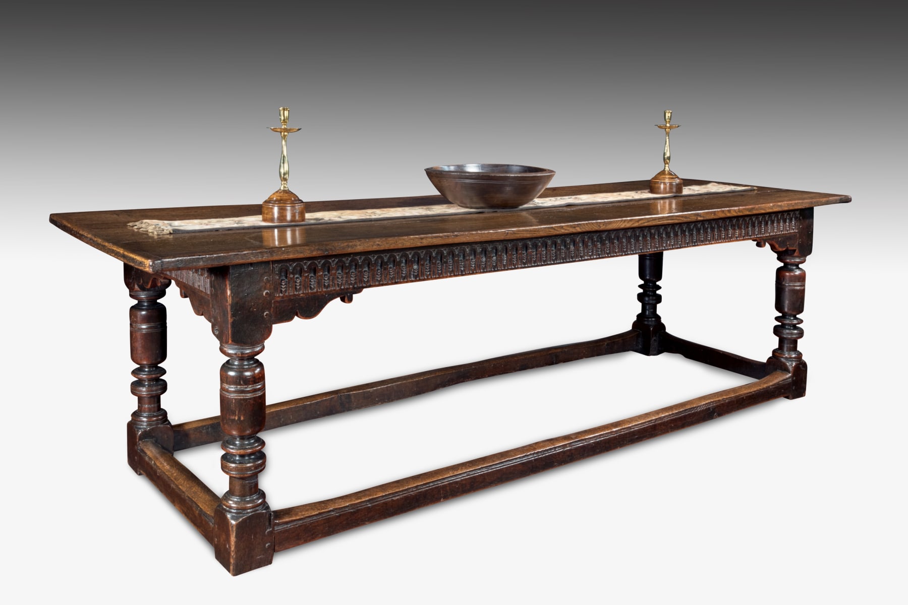 Coulborn antique Slideshow 17th Century Oak Refectory Table