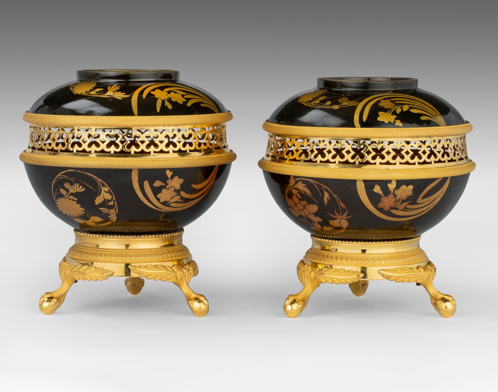 Coulborn antique Pair Pot Pourri Vases Benjamin Vulliamy