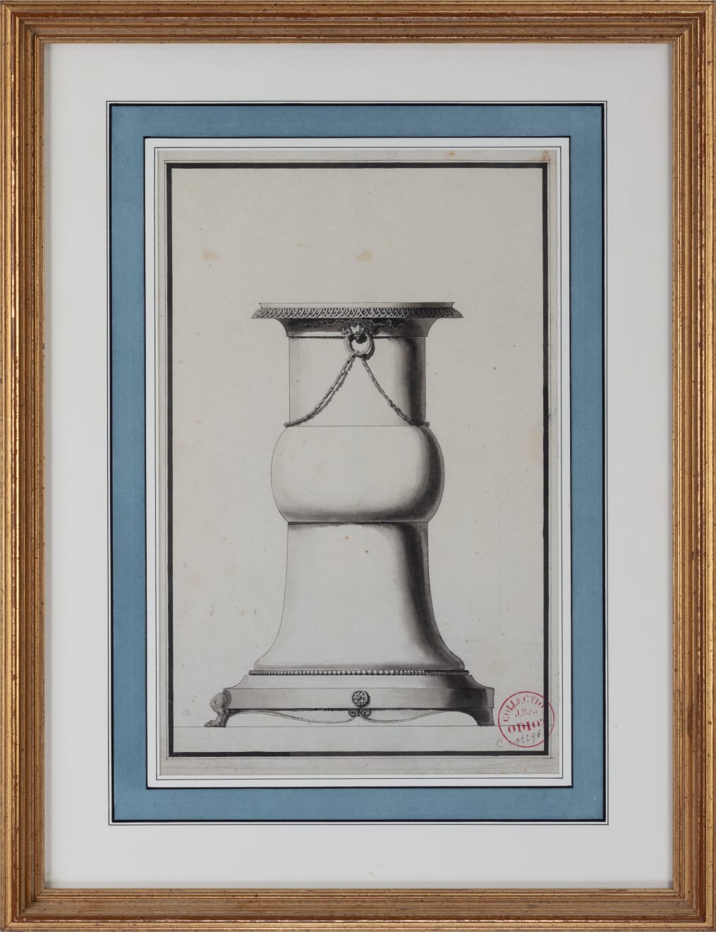 antique Coulborn The Workshop of Jean-Baptiste-Claude Odiot – Design for a Vase