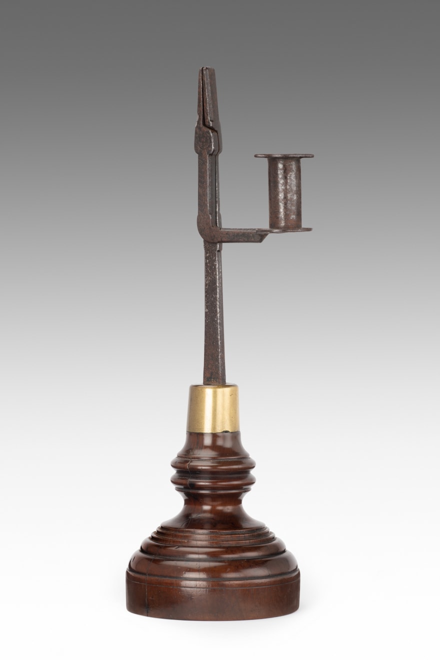 Early 18th Century Rushnip with Turned Laburnum Base