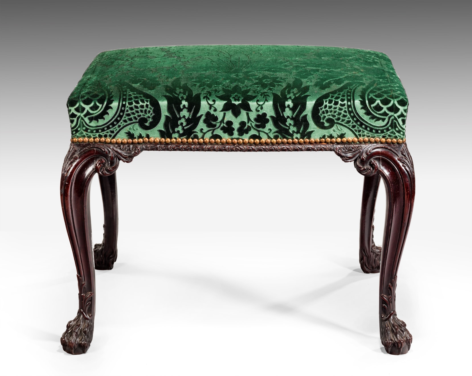 George II Mahogany Stool