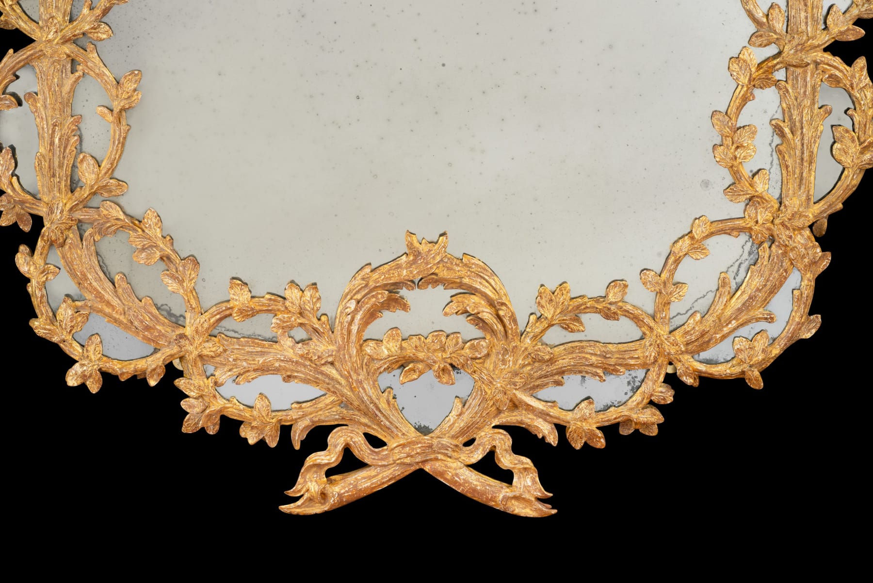 Coulborn George III Carved Giltwood Mirror designed by Robert Adam