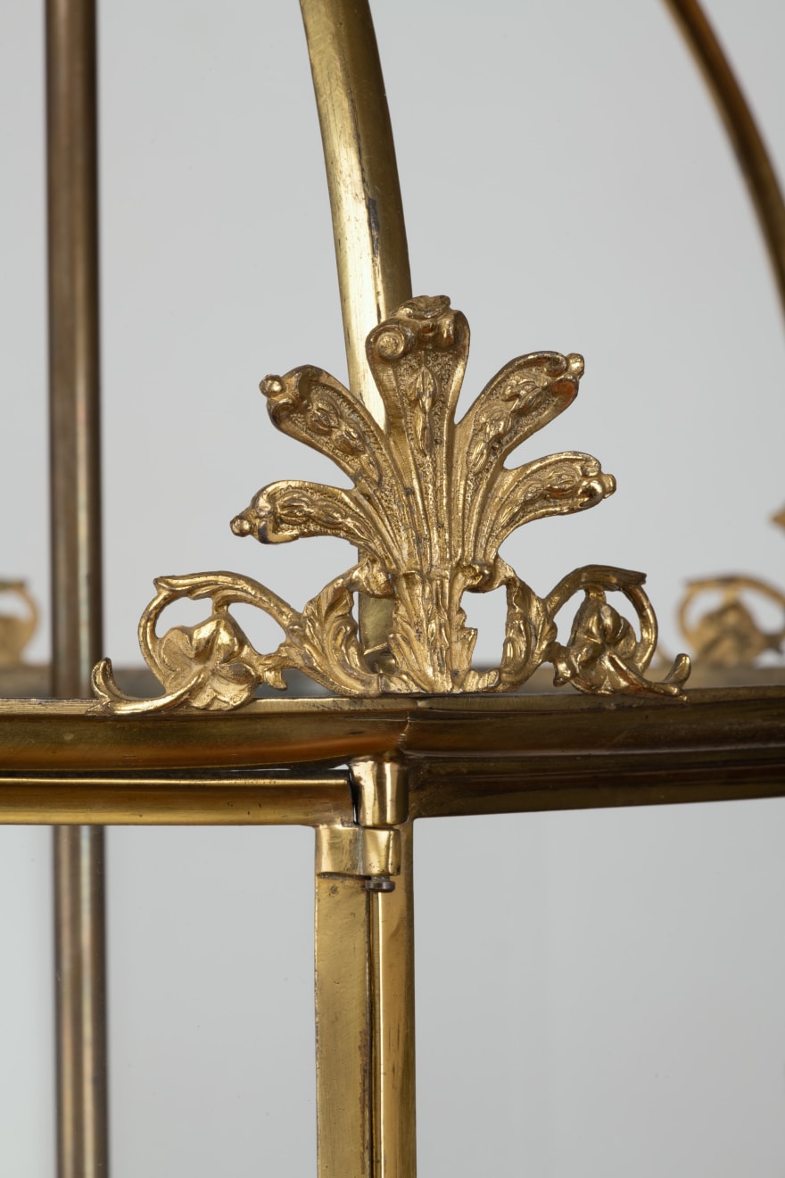 English Regency Gilt brass Lantern
