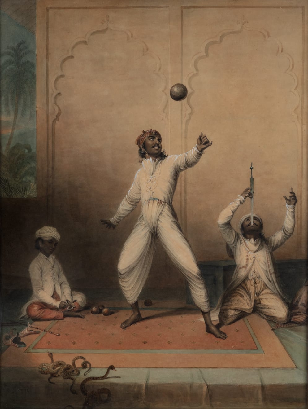 James Green (British, 1771-1834) – ‘The Indian Jugglers’