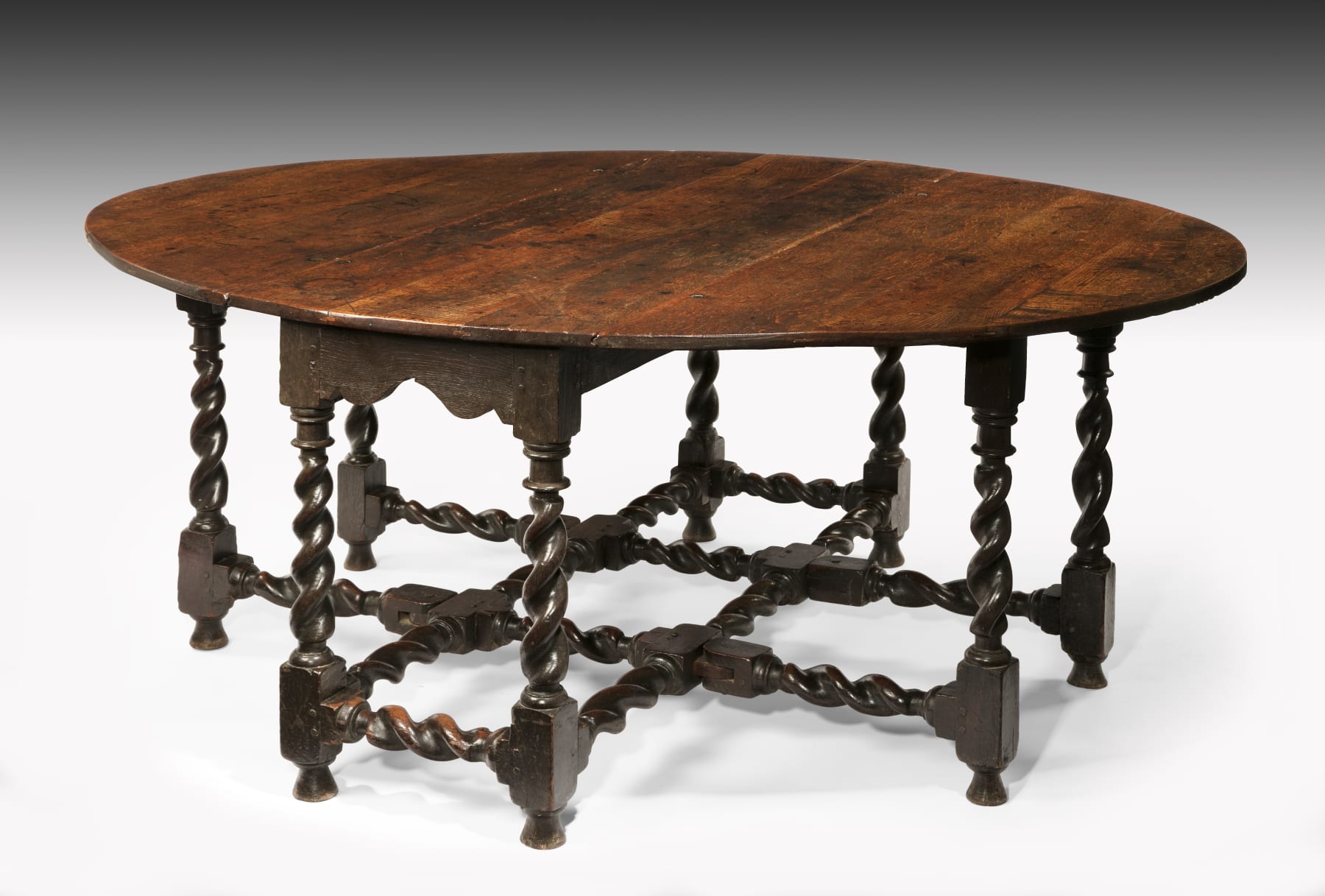 Charles II Oak Double Gateleg Table